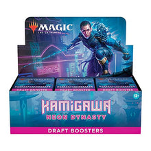 Load image into Gallery viewer, Magic: The Gathering Kamigawa: Neon Dynasty Draft Booster Box | 36 Packs (540 Magic Cards)

