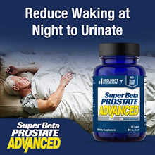 Load image into Gallery viewer, Super Beta Prostate Advanced Prostate Supplement for Men – Reduce Bathroom Trips, Promote Sleep, Support Urinary Health &amp; Bladder Emptying. Beta Sitosterol not Saw Palmetto. (60 Caplets, 1-Bottle)
