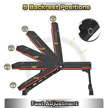 Load image into Gallery viewer, BangTong&amp;Li Adjustable Bench,Utility Weight Bench for Full Body Workout- Multi-Purpose Foldable
