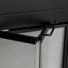 Load image into Gallery viewer, Pleasant Hearth AT-1001 1111 Fireplace Screen, Medium, Black
