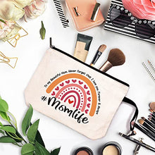 Load image into Gallery viewer, ZHANTUONE Mom life Cosmetic Bag，Gifts for Moms，New Baby Gift，Mom Birthday Gifts，Mom To Be New Mom，Baby Shower Gifts，Mothers Day Gifts ，For New Mom Maternity Gift，Pregnancy Gift
