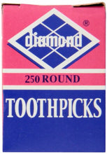 Load image into Gallery viewer, Diamond Round Toothpick Tray, 250 Count
