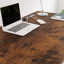Load image into Gallery viewer, Home Office Desk, Modern Industrial Simple Style Computer Desk, Workstation, Sturdy Writing Desk, Flrrtenv(31", Rustic Brown)
