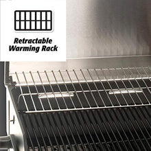 Load image into Gallery viewer, MARTIN Portable Propane Bbq Gas Grill 14,000 Btu Porcelain Grid with Support Legs and Grease Pan
