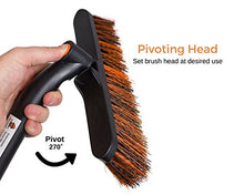Load image into Gallery viewer, BIRDROCK HOME Snow Moover Extendable 50" Car Brush and Ice Scraper with Foam Grip - Auto Snow Removal - Car Truck SUV Windshield - Heavy Duty
