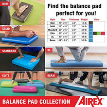 Load image into Gallery viewer, Airex Balance Pad - Exercise Foam Pad Physical Therapy, Workout, Plank, Yoga, Pilates, Stretching, Balancing Stability Mat, Kneeling Cushion, Mobility Strength Trainer for Knee, Ankle - Elite, Kiwi

