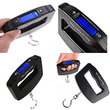 Load image into Gallery viewer, Luggage Weight Scale,Electronic Fish Scale,LCD Display Portable Bag Scales Hanging Hook Scale for Fishing Travel 110lb/50kg
