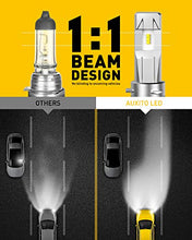 Load image into Gallery viewer, AUXITO 9005 H11 LED Headlight Bulbs Combo, High Low Beam Replacement, 24000LM 6500K Cool White, Wireless Headlight LED Bulbs, Pack of 4
