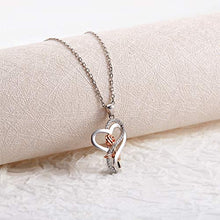 Load image into Gallery viewer, Heart Necklaces for Women,Birthday Mothers Day Jewelry Gifts for Girlfriend Wife Her Mom from Daughter
