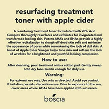 Load image into Gallery viewer, boscia Resurfacing Treatment Toner With Apple Cider Vinegar - Vegan, Cruelty-Free, Natural and Clean Skincare | Age-defying Face Toner for Exfoliating and Revitalizing Skin, 5.10 fl oz
