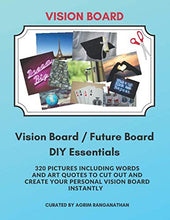 Load image into Gallery viewer, Future Board DIY Essentials: Images, Words and Art Quotes to Manifest Your Dreams and Desires | Law of Attraction Tool Kit (Vision Board Supplies 2021 for Goal Visualization)
