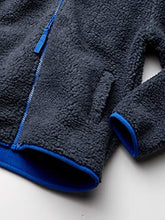 Load image into Gallery viewer, Amazon Essentials Kids Boys Polar Fleece Lined Sherpa Full-Zip Jackets, Dark Grey, Small
