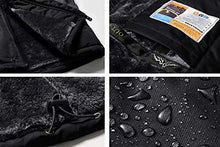 Load image into Gallery viewer, Men's Waterproof Ski Jacket Fleece Windproof Mountain Winter Snow Jacket Army Cotton Warm Outdoor Sport Rain Coat with Hooded BLACK GRAY
