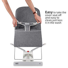Load image into Gallery viewer, RONBEI Baby Swing Bouncer, Portable Swing, Automatic Swing Bouncer for Baby/Infants, 2 Speed Vibration (Grey)
