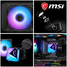 Load image into Gallery viewer, MSI MAG CoreLiquid C360 - AIO ARGB CPU Liquid Cooler - 360mm Radiator - LGA 1700 Ready - Triple 120mm ARGB PWM Fans
