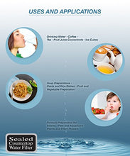 Load image into Gallery viewer, cleanwater4less Countertop Water Filtration System - No Plumbing Water Filter - Faucet Adapter
