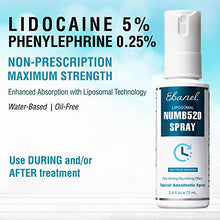 Load image into Gallery viewer, Ebanel Bundle of Lidocaine Numbing Cream, and Numbing Spray
