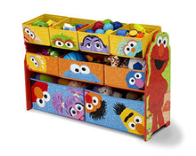 Load image into Gallery viewer, Delta Children Deluxe Multi Bin Organizer, Sesame Street
