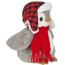 Load image into Gallery viewer, Bearington Cappy Plush Penguin Stuffed Animal with Hat and Scarf, 9.5 Inches
