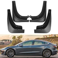 Load image into Gallery viewer, BASENOR Tesla Model 3 Mud Flaps Splash Guards Winter Vehicle Sediment Protection 2016-2023(Set of 4)
