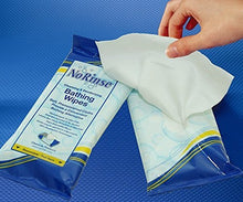 Load image into Gallery viewer, No-Rinse Bathing Wipes by Cleanlife Products (8 Pack), Premoistened and Aloe Vera Enriched for Maximum Cleansing and Deodorizing - Microwaveable, Hypoallergenic and Latex-Free (8 Wipes)
