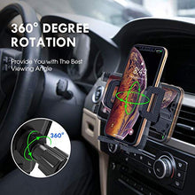 Load image into Gallery viewer, Air Vent Phone Holder for Car,Miracase Vehicle Cell Phone Mount Cradle with Adjustable Clip Compatible with iPhone 13 Series/iPhone 12 Series/11 /11 Pro Max/XR/Samsung and More
