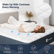 Load image into Gallery viewer, Full Size Mattress,Avenco Full Mattress,10 Inch Hybrid Full Size Mattress in a Box,Innerspring and Comfortable Foam,Back Pain Relief, CertiPUR-US, 10 Years Support
