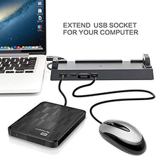 Load image into Gallery viewer, 2019 Hub Dock for Nintendo Switch Dock, Switch USB Hub for Nintendo Switch with 4 Output Ports for Wired Pro Controllers, Keyboard, Joy-Con Dock, Switch Gamecube Controller Adapter, Mobile Phone, etc
