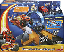 Load image into Gallery viewer, Fisher-Price Nickelodeon Blaze &amp; the Monster Machines, Monster Dome Playset
