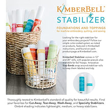 Load image into Gallery viewer, Kimberbell Cut Away Stabilizer Ultralight Weight Mesh - 12”x10 Yd Roll - Cut into Variable Sizes, for Machine Embroidery, Hand Sewing, Quilting, Piecing Projects, Appliqués, Crafting &amp; More! KDST110
