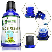 Load image into Gallery viewer, Facial Paralysis (Bell's Palsy) BM68 15mL, A Natural Remedy to Help with Facial Drooping and Distortion, Tearing Eyes, Loss of Taste and Inability to Close The Eye
