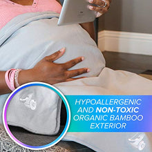 Load image into Gallery viewer, DefenderShield EMF Radiation &amp; 5G Protection Blanket - Universal Organic Bamboo Anti-Radiation Throw Cover for Fertility, Pregnancy, Infants, Babies, Children - Maternity &amp; Baby Blanket (36" x 35")
