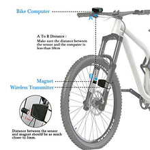 Load image into Gallery viewer, SY Bicycle Speedometer and Odometer Wireless Waterproof Cycle Bike Computer with LCD Display &amp; Multi-Functions by YS
