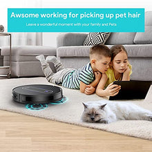 Load image into Gallery viewer, Robot Vacuum,Deenkee DK600MAX Robot Vacuum Cleaner 3-IN-1 Upgraded 2000PA Auto Robotic Vacuum,120Min Runtime 6 Cleaning Mode Robot Vacuum for Pet Hair,Hard Floor&amp;Carpet(2.75"Thin,Self-Charging,Quiet)
