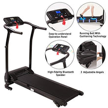 Load image into Gallery viewer, UNBRUVO Electric Folding Treadmill with Incline LCD Display, Fitness Motorized Running Jogging Machine 265 LBS Load-Bearing,Perfect for Home Exercise,Fast and Easy Assembly
