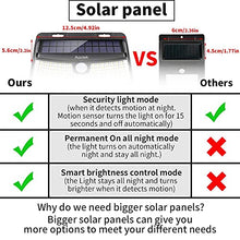 Load image into Gallery viewer, Aootek Solar Lights 120 LEDs with Lights Reflector,270 Degree Wide Angle, IP65 Waterproof, Security Lights for Front Door, Yard, Garage, Deck(4pack)
