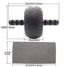 Load image into Gallery viewer, shine future Ab Roller Wheel, 8 Pcs Ab Wheel Roller Kit Include Resistance Bands, Knee Mat, Jump Rope, Push-Up Bar, Core Strength &amp; Abdominal Trainers Exercise Workout Equipment Perfect for Home Gym
