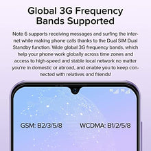Load image into Gallery viewer, Latest Android 11 Phone, Ulefone Note 6 Unlocked Smartphone, 6.1” HD+ Full Screen, Quad-core 1GB+32GB Mobile Phone, 3300mAh Battery, Face Unlock, AI Camera 5MP+2MP Cell Phones- Purple
