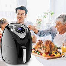 Load image into Gallery viewer, Costzon 7-In-1 Air Fryer, 3.4 Quart 1400W, Healthy Oil Free Cooking, Electric Deep Cooker with LCD Touch, Temperature and Time Control, Dishwasher, Detachable Basket Handle, UL Certified
