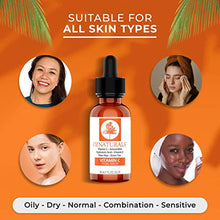 Load image into Gallery viewer, OZNaturals Vitamin C Serum For Face with Hyaluronic Acid - Anti Aging Serum &amp; Hyperpigmentation Treatment With Pure Vitamin E Oil and Rosehip Oil - All Natural Antioxidant Facial and Skin Serum For A Brighter, Even Skin Tone - 1 Fl Oz
