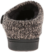 Load image into Gallery viewer, Clarks Women's Knit Scuff Slipper, Black, 11 M US
