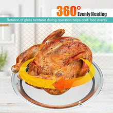 Load image into Gallery viewer, COSTWAY Retro Countertop Microwave Oven, 0.9Cu.ft, 900W Microwave Oven, with 5 Micro Power, Defrost &amp; Auto Cooking Function, LED Display, Glass Turntable and Viewing Window, Child Lock
