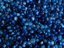Load image into Gallery viewer, Royal Sapphire River Rocks, Pebbles, Outdoor Decorative Stones, Natural Gravel, For Aquariums, Landscaping, Vase Fillers, Succulent, Tillandsia, Cactus pot, Terrarium Plants, 4.5 LB. (72-Oz).
