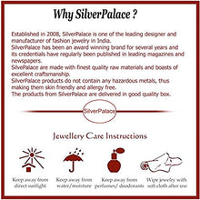 Load image into Gallery viewer, Silver Palace Sterling Silver Handmade and Natural Rainbow Moonstone Earring for Womens and Girls
