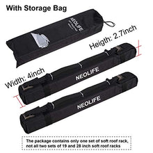 Load image into Gallery viewer, WONITAGO Soft Roof Rack Pads with Single Wrap-Rax Straps for Surfboard, Kayak, SUP Paddleboard, Snowboard 28inch (Pair)

