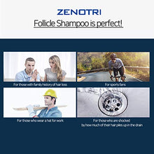 Load image into Gallery viewer, ZENOTRI Follicle Shampoo Hair loss Zero with Copper peptide, Biotin, Dexpanthenol/ Genetic Hair Care Solution/ M-shped hair loss, Crown hair loss, Alopecia areata, Femalie hair loss
