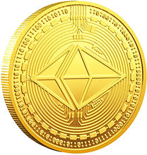 Load image into Gallery viewer, Bitcoin (BTC) Ethereum (ETH) Litecoin (LTC) Dogecoin (Doge) Commemorative Coins with Protective Case - Protective Collectible Gifts. | Blockchain Cryptocurrency | Chase Coin
