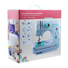 Load image into Gallery viewer, Portable Sewing Machine for Beginners, 12 Built-in Stitches Mini Embroidery Sewing Machine for Household Crafting &amp; DIY
