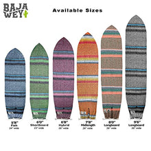Load image into Gallery viewer, Mexican Blanket Surfboard Bag (Red/ Yellow/ Orange, 9'6" Longboard)
