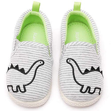 Load image into Gallery viewer, Ataiwee Baby Boy Girl Shoes, Toddler Infant First-Walking Sneakers, No-Slip Soft Sole Slip-on Cotton Canvas Shoes. (2006003,LN/DS,3)
